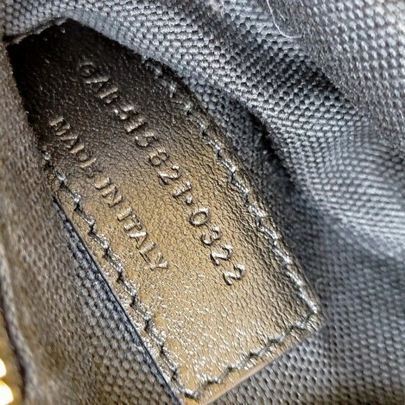 Saint Laurent Shoulder Bag Yellow Straw 995-070325 - Picture 13 of 13